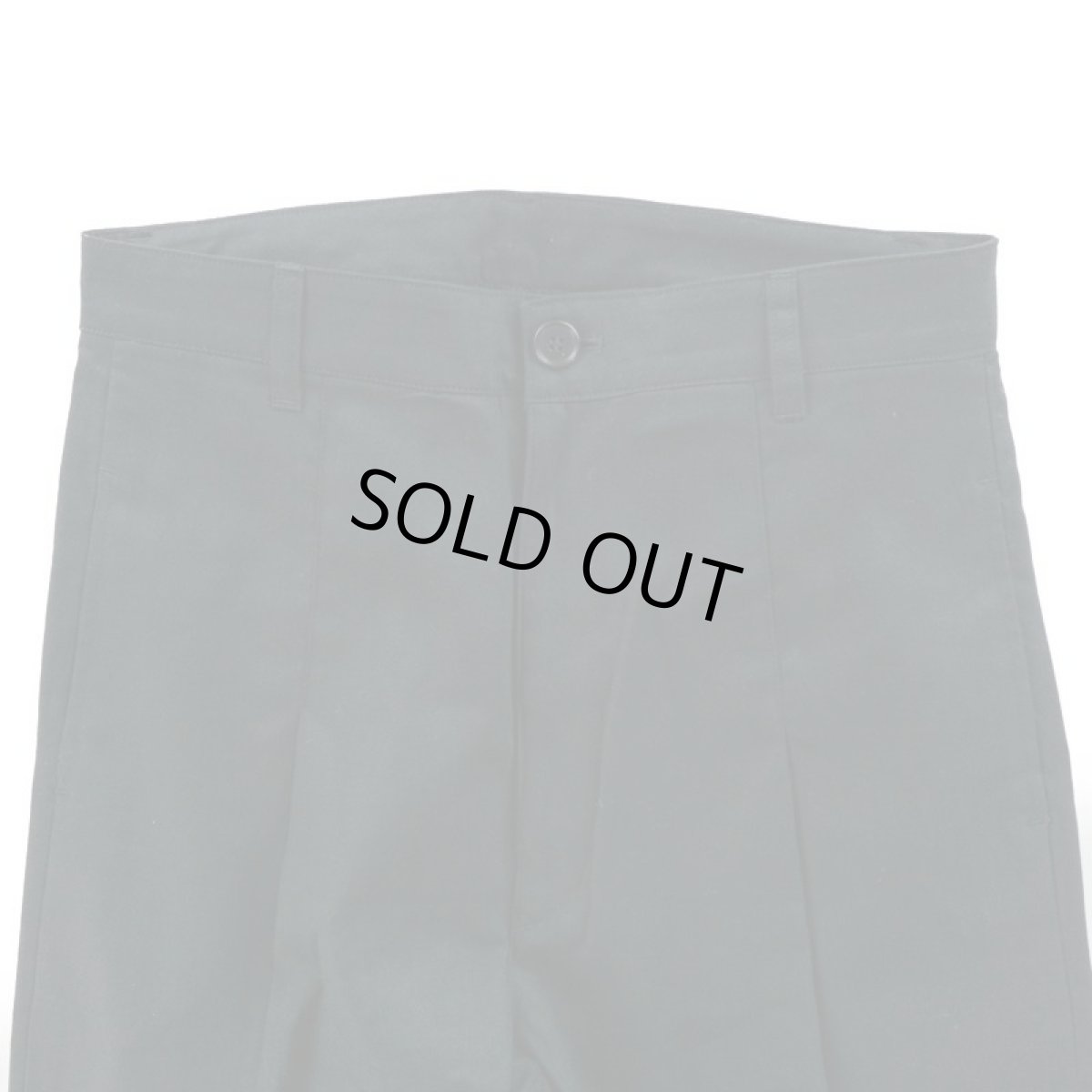 画像3: VARDE77 LONG TAC CHINO PANTS BLACK (3)