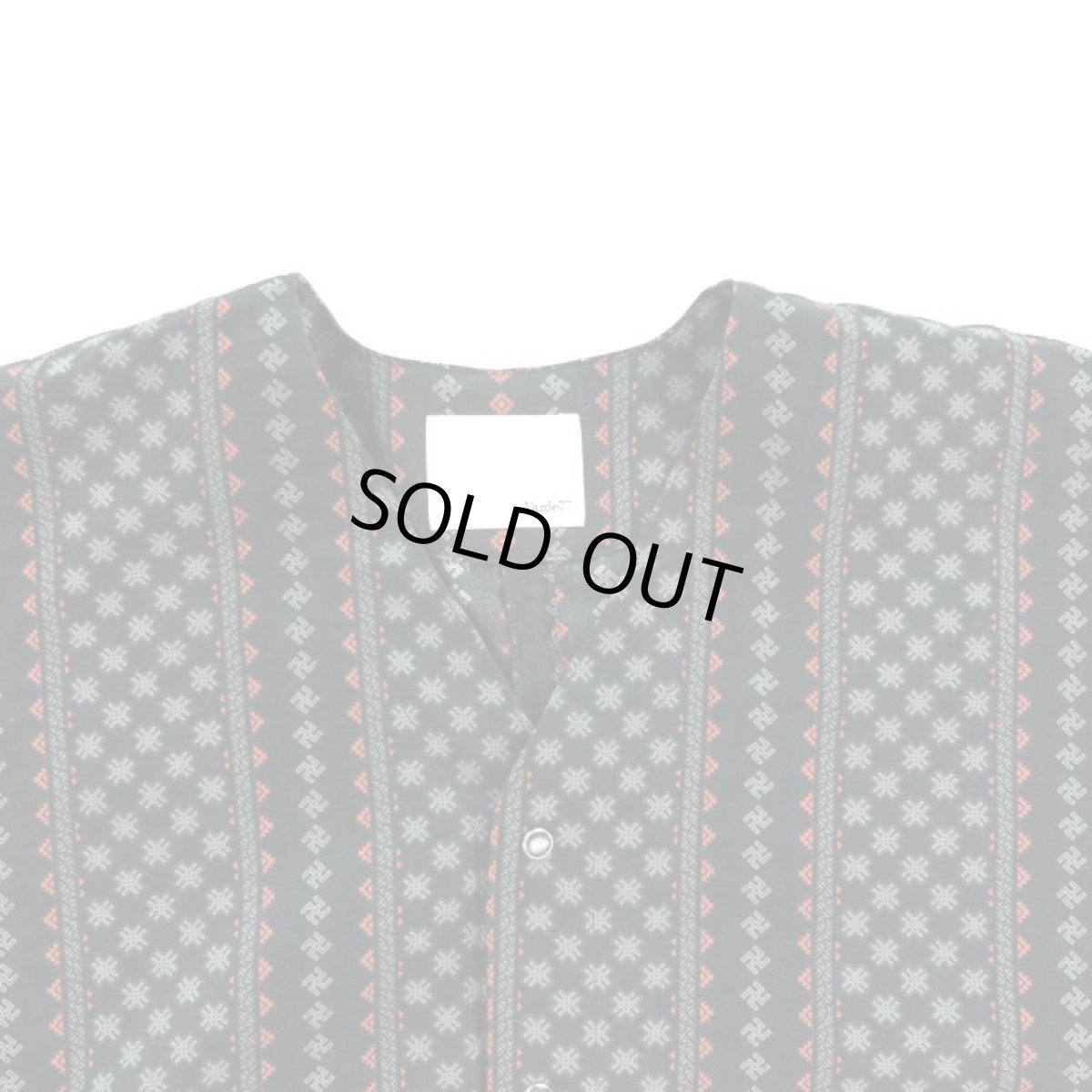 画像3: VARDE77 SWASTIKA PRINT CARDIGAN (3)