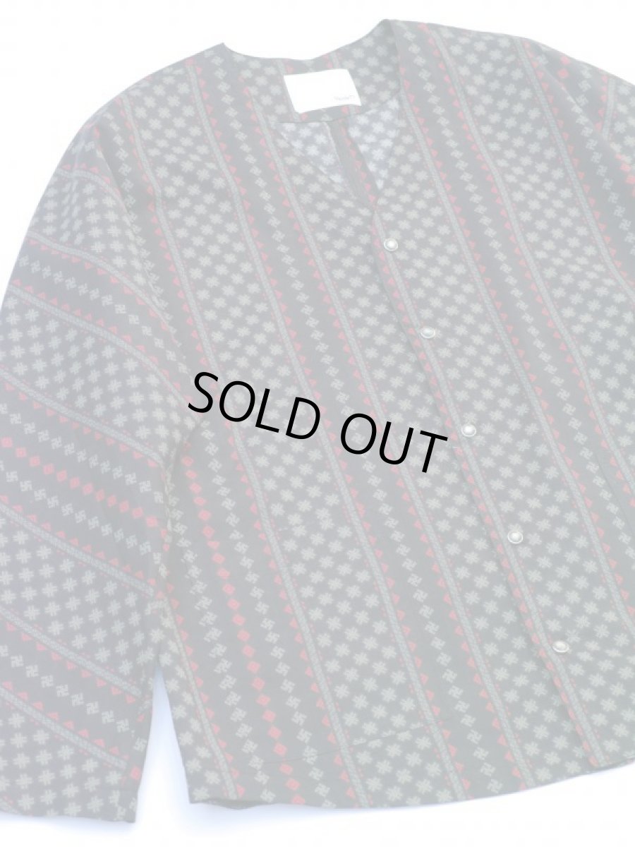画像2: VARDE77 SWASTIKA PRINT CARDIGAN (2)