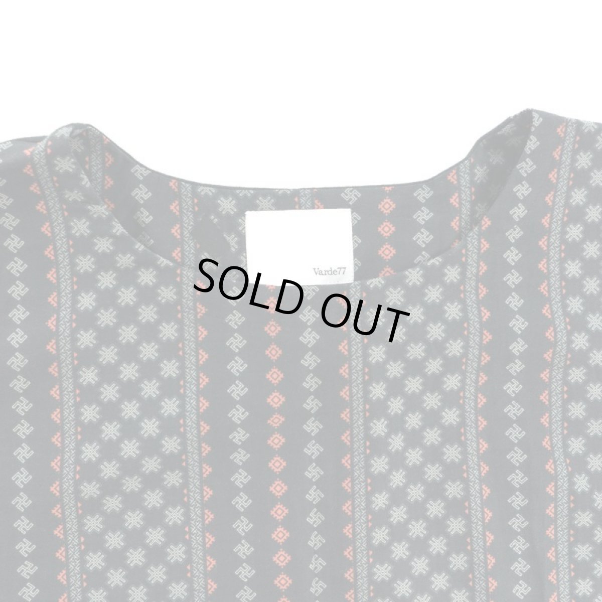 画像3: VARDE77 SWASTIKA PRINT CUTSEW (3)