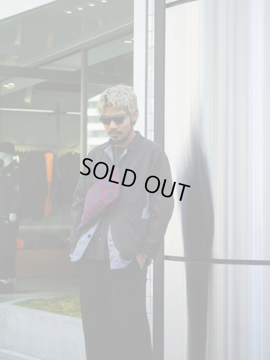 画像11: M A R N I × PORTER SHOULDER BAG NAVY/BORDEAUX (11)