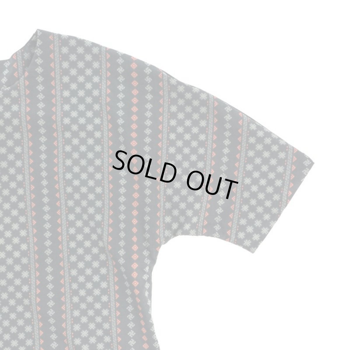 画像4: VARDE77 SWASTIKA PRINT CUTSEW (4)