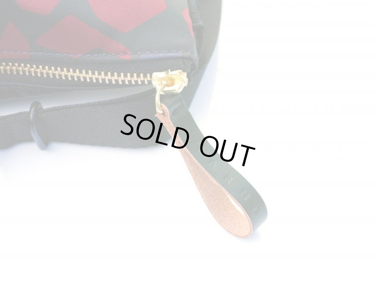 画像6: M A R N I × PORTER SHOULDER BAG NAVY/BORDEAUX (6)