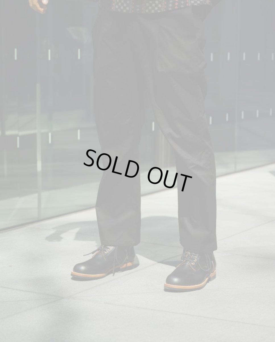 画像8: VARDE77 LONG TAC CHINO PANTS BLACK (8)