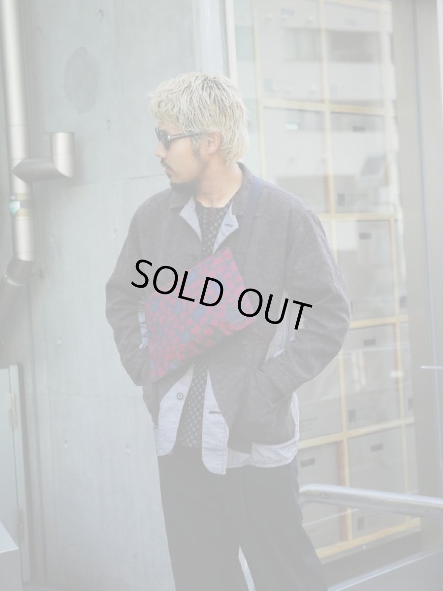 画像10: M A R N I × PORTER SHOULDER BAG NAVY/BORDEAUX (10)