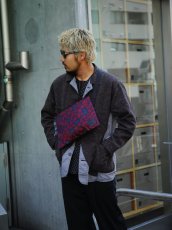 画像10: M A R N I × PORTER SHOULDER BAG NAVY/BORDEAUX (10)