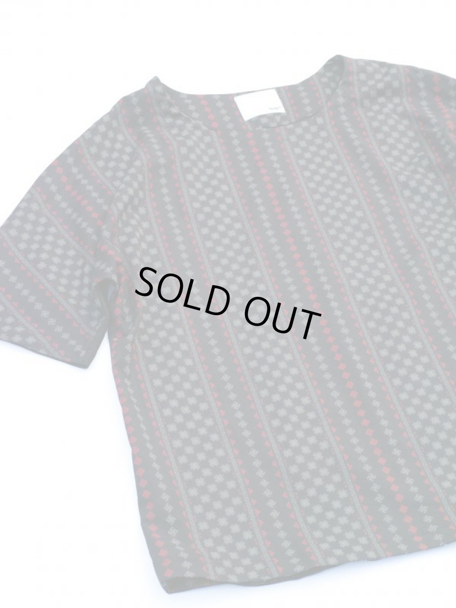 画像2: VARDE77 SWASTIKA PRINT CUTSEW (2)