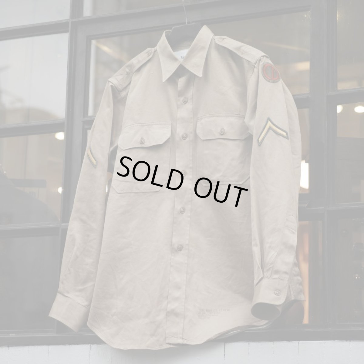 画像3: VARDE77 -MAKEOVER- JUNKIE HEART ARMY SHIRTS LIMITED BEIGE   (3)