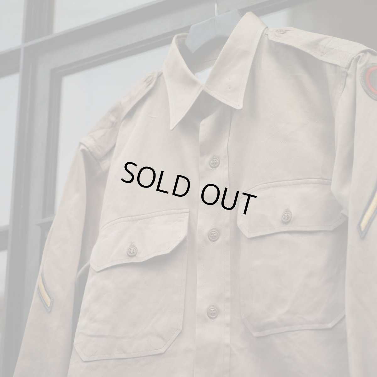 画像4: VARDE77 -MAKEOVER- JUNKIE HEART ARMY SHIRTS LIMITED BEIGE   (4)