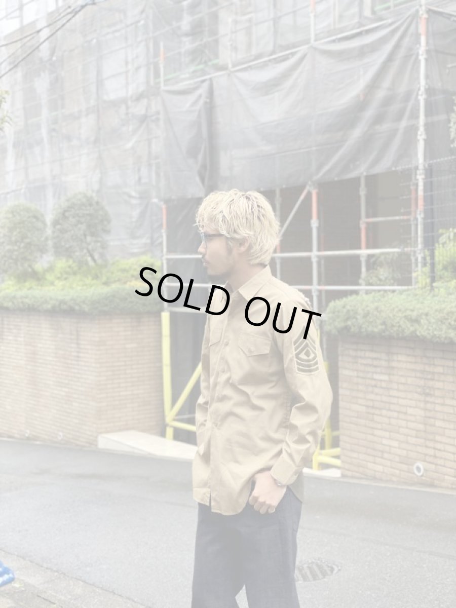 画像5: VARDE77 -MAKEOVER- JUNKIE HEART ARMY SHIRTS LIMITED BEIGE   (5)