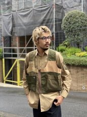 画像7: VARDE77 -MAKEOVER- JUNKIE HEART ARMY SHIRTS LIMITED BEIGE   (7)