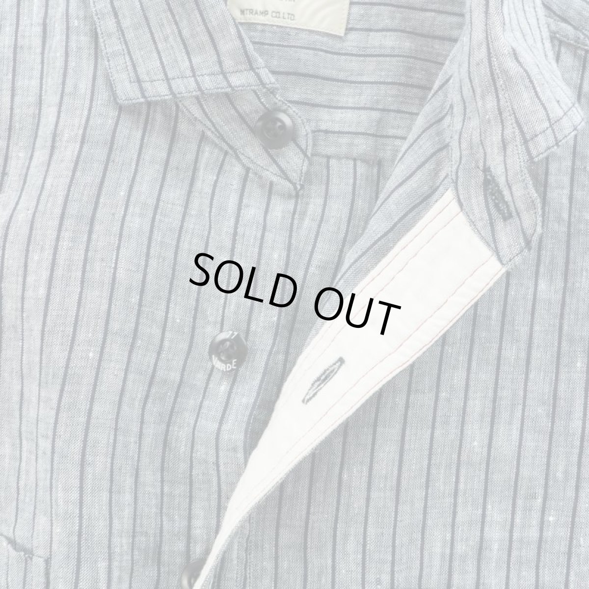 画像7: VARDE77 STRIPE LINEN SHIRTS		 (7)