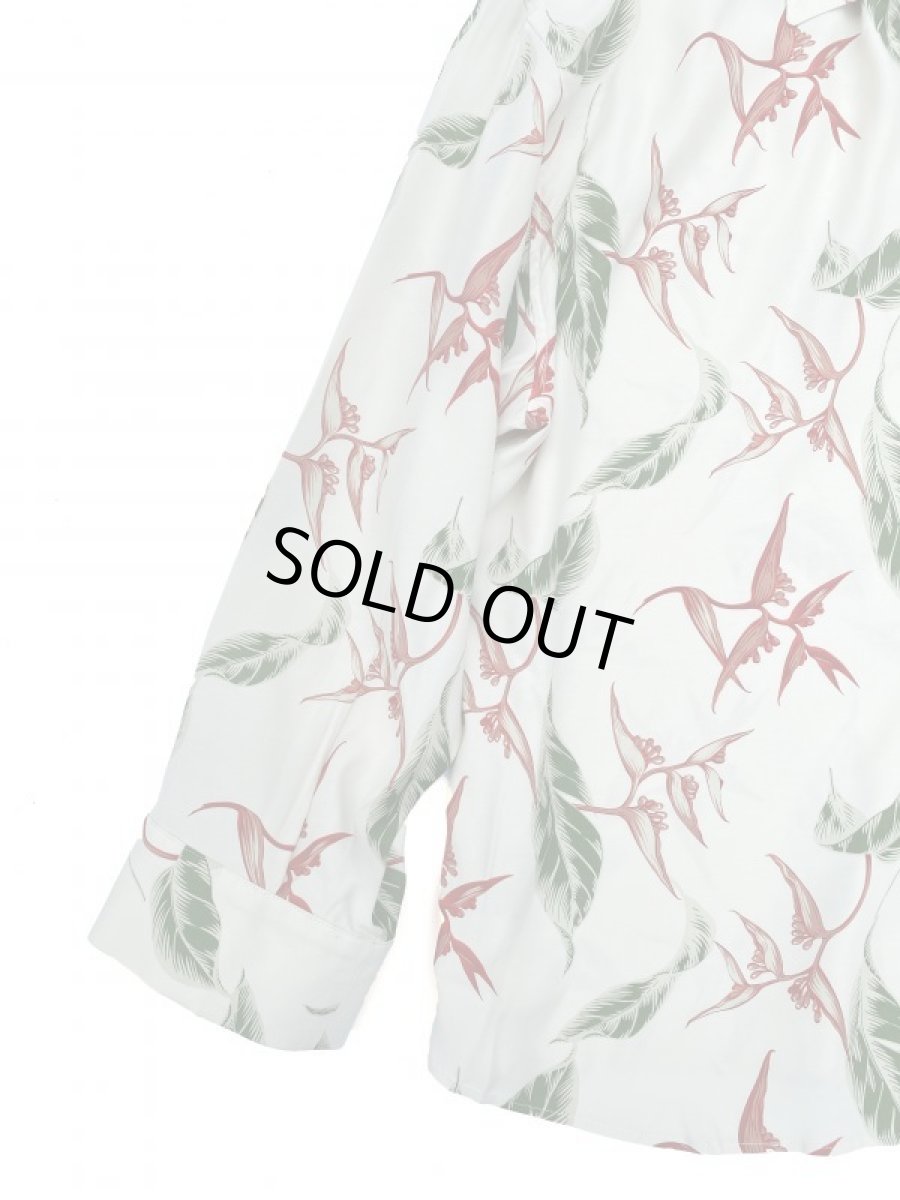 画像4: VARDE77 RAYON ALOHA LONG SLEEVE SHIRTS WHITE (4)