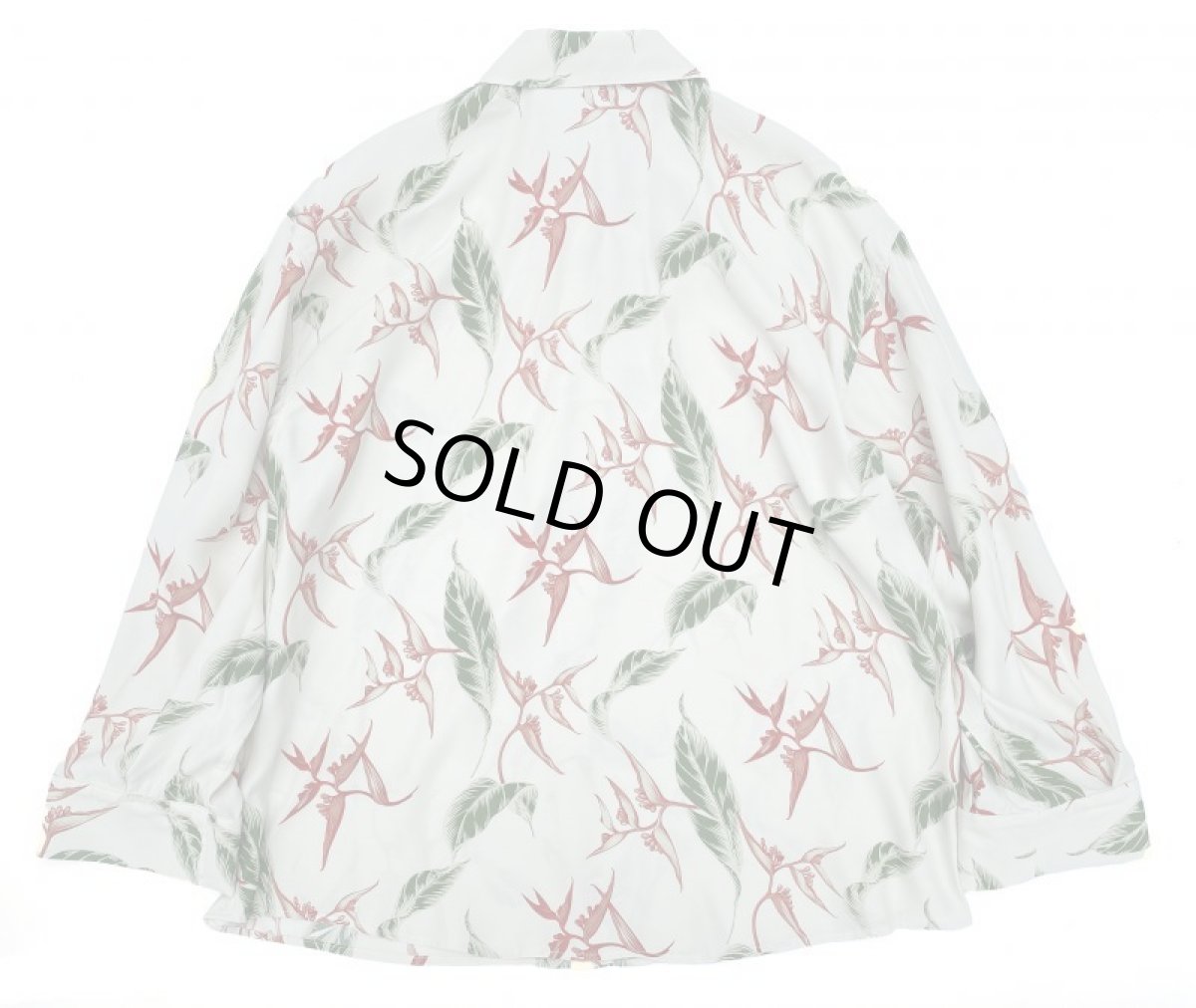 画像6: VARDE77 RAYON ALOHA LONG SLEEVE SHIRTS WHITE (6)