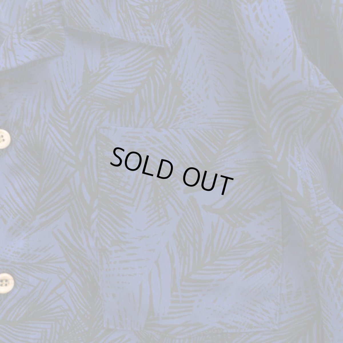 画像5: VARDE77 POLY ALOHA LONG SLEEVE SHIRTS NAVY (5)
