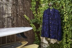 画像8: VARDE77 POLY ALOHA LONG SLEEVE SHIRTS NAVY (8)