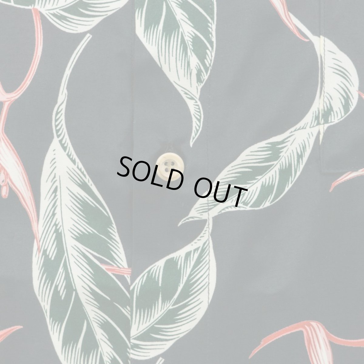 画像5: VARDE77 RAYON ALOHA LONG SLEEVE SHIRTS BLACK (5)