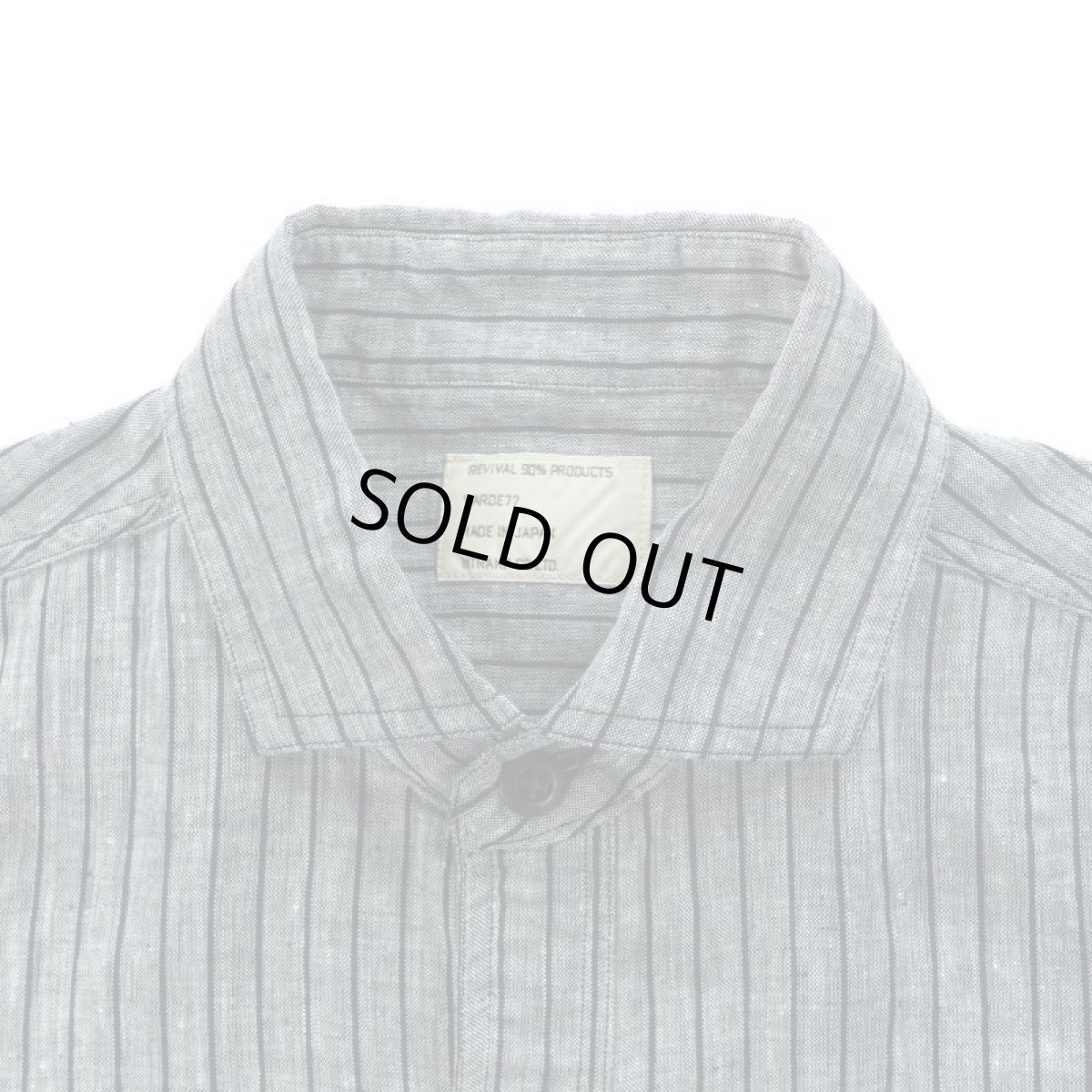 画像3: VARDE77 STRIPE LINEN SHIRTS		 (3)