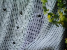 画像11: VARDE77 STRIPE LINEN SHIRTS		 (11)