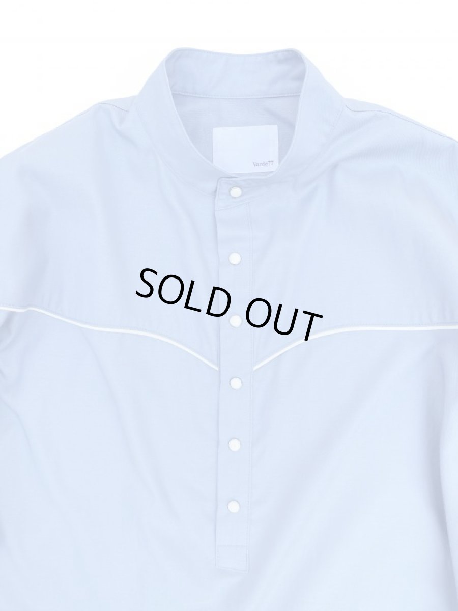 画像5: VARDE77 PULLOVER WESTERN SHIRTS LIGHT BLUE (5)