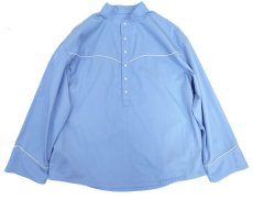 画像1: VARDE77 PULLOVER WESTERN SHIRTS LIGHT BLUE (1)