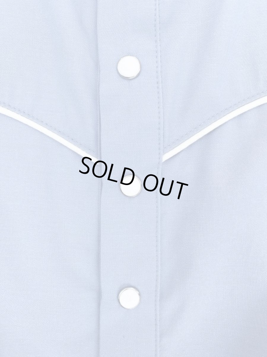 画像6: VARDE77 PULLOVER WESTERN SHIRTS LIGHT BLUE (6)