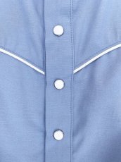 画像6: VARDE77 PULLOVER WESTERN SHIRTS LIGHT BLUE (6)