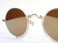 画像4: MATSUDA EYEWEAR 10601H BG-GOLD MIRROR (4)