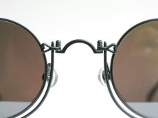 画像2: MATSUDA EYEWEAR 10601H MBK-SILVER MIRROR (2)