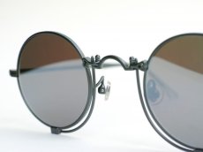 画像4: MATSUDA EYEWEAR 10601H MBK-SILVER MIRROR (4)