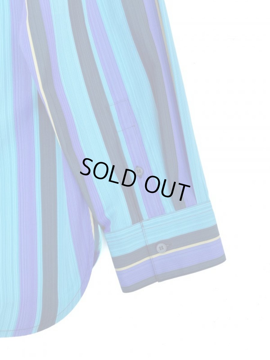 画像8: M A R N I  STRIPE BIG SHIRTS BLUE (8)