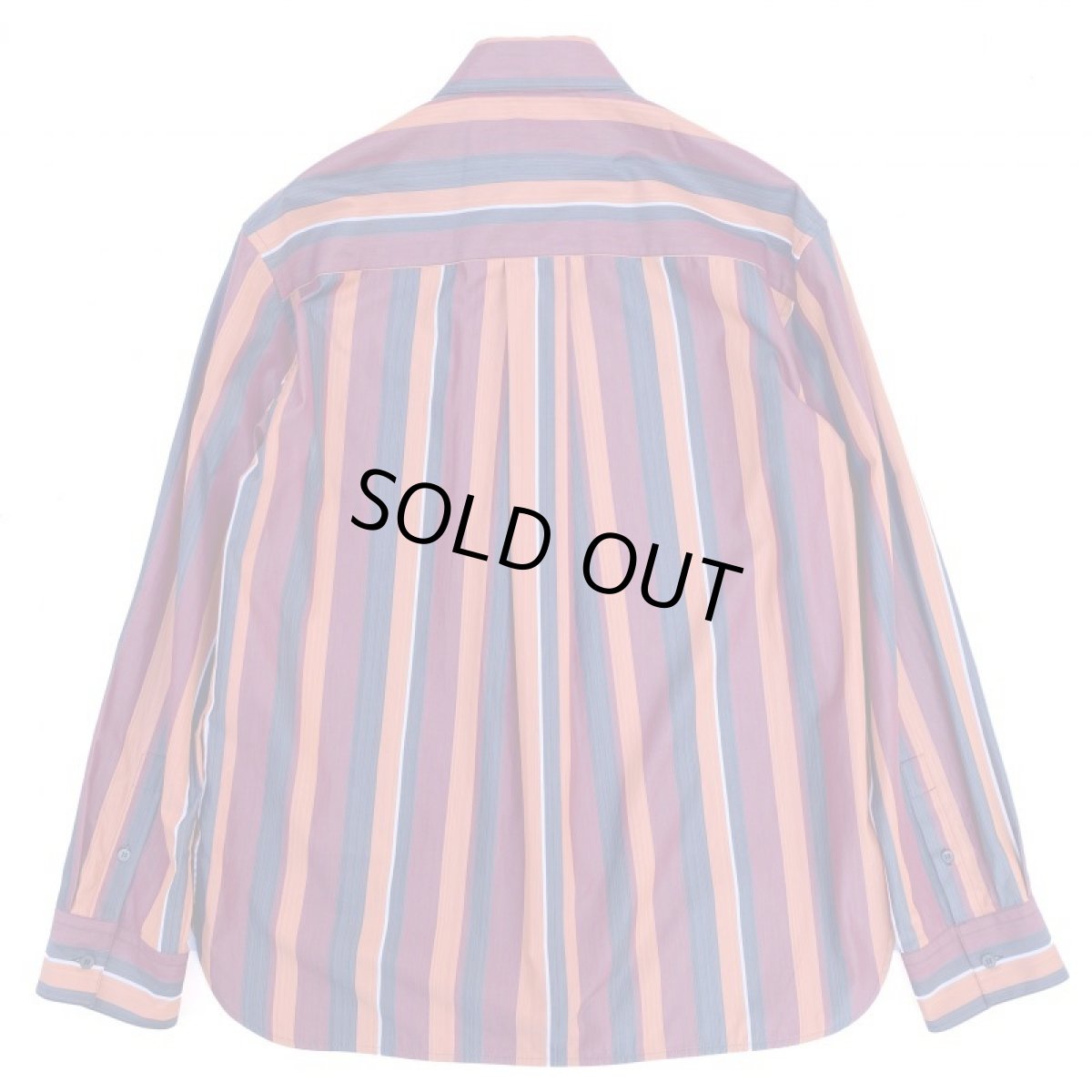 画像7: M A R N I  STRIPE BIG SHIRTS RED (7)