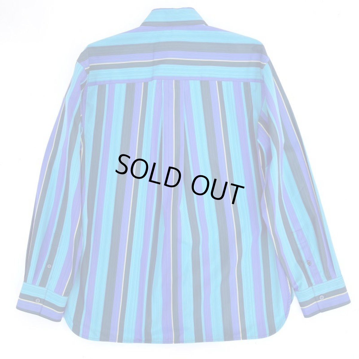画像7: M A R N I  STRIPE BIG SHIRTS BLUE (7)