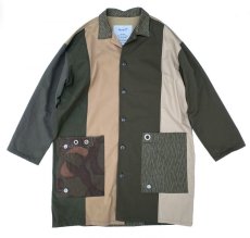 画像1: VARDE77 -makeover- MILITARY MIX COAT (1)