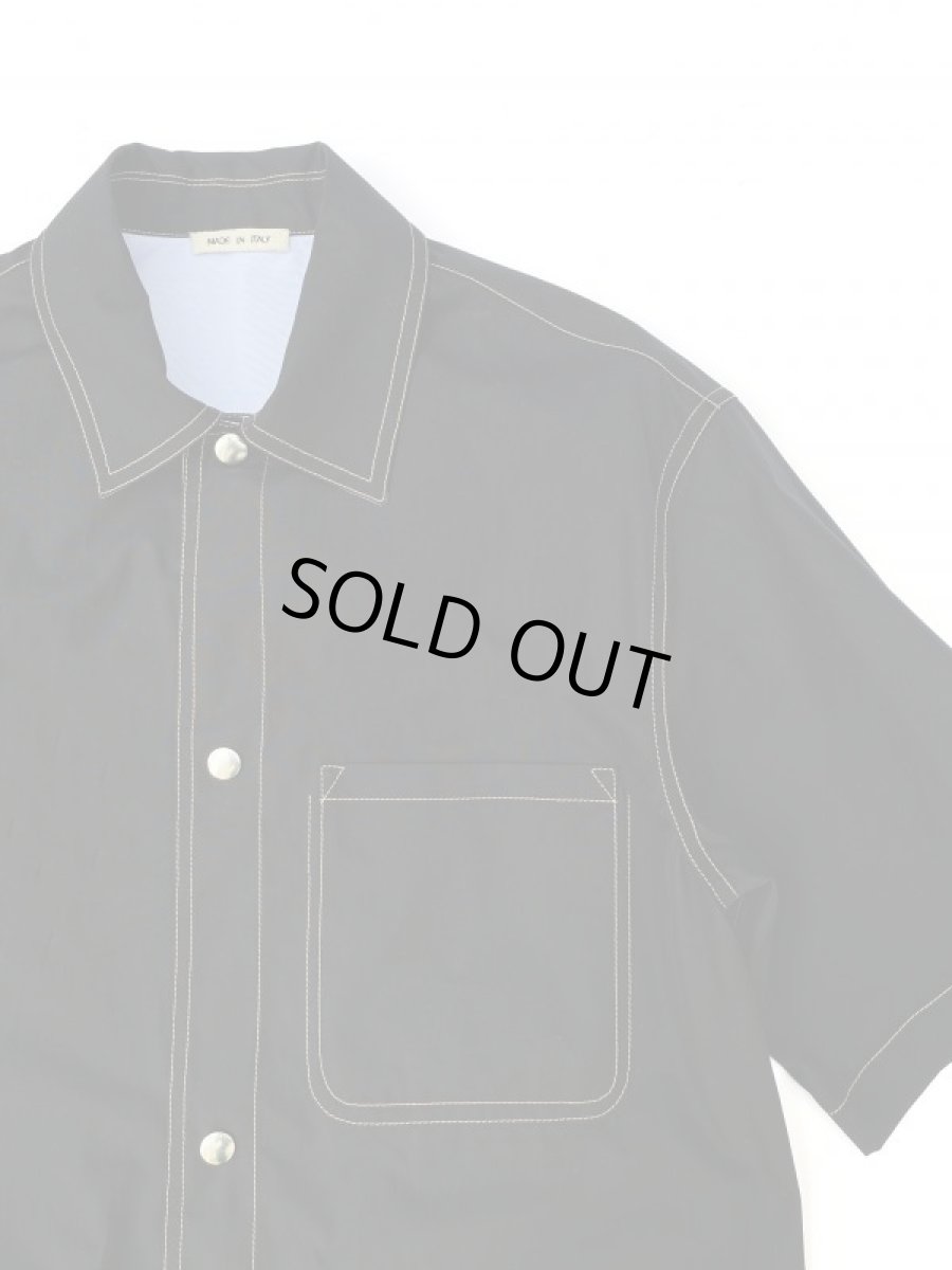 画像3: M A R N I  REVERSIBLE SHIRTS BLACK (3)