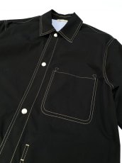 画像7: M A R N I  REVERSIBLE SHIRTS BLACK (7)