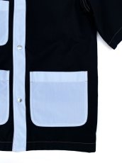 画像12: M A R N I  REVERSIBLE SHIRTS BLACK (12)