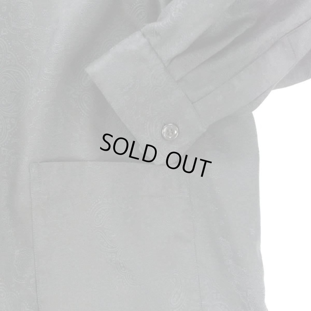 画像6: VARDE77 BANDANA JACQUARD SHIRTS BLACK (6)