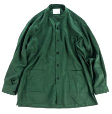 画像1: VARDE77 BANDANA JACQUARD SHIRTS GREEN (1)