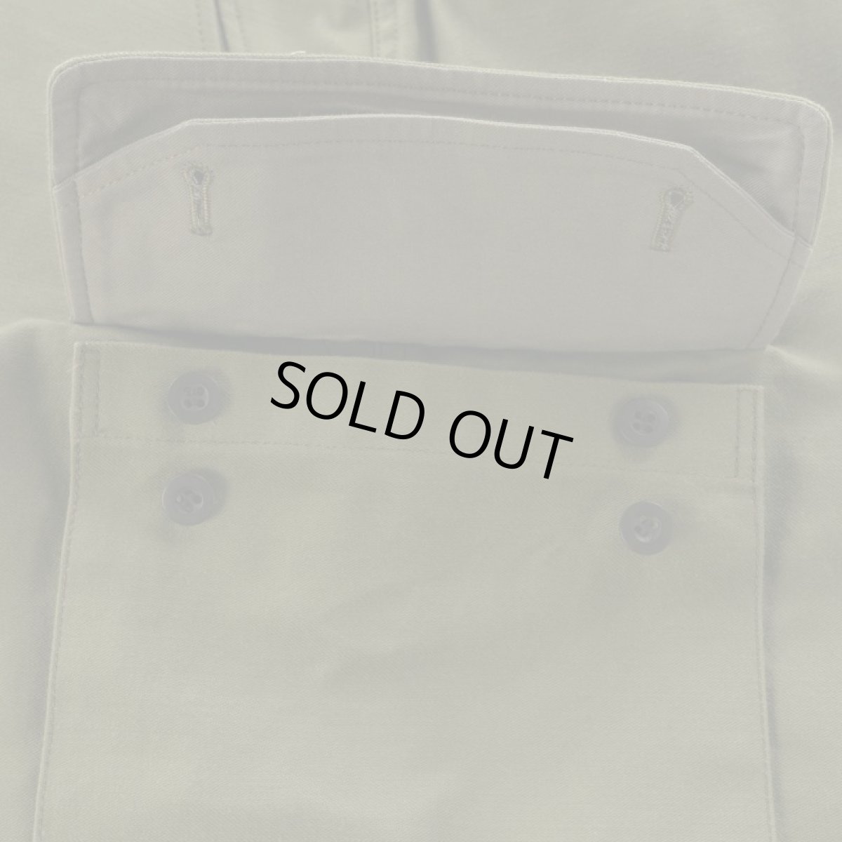 画像8: VARDE77 FRENCH ARMY M-47 TROUSERS OLIVE (8)