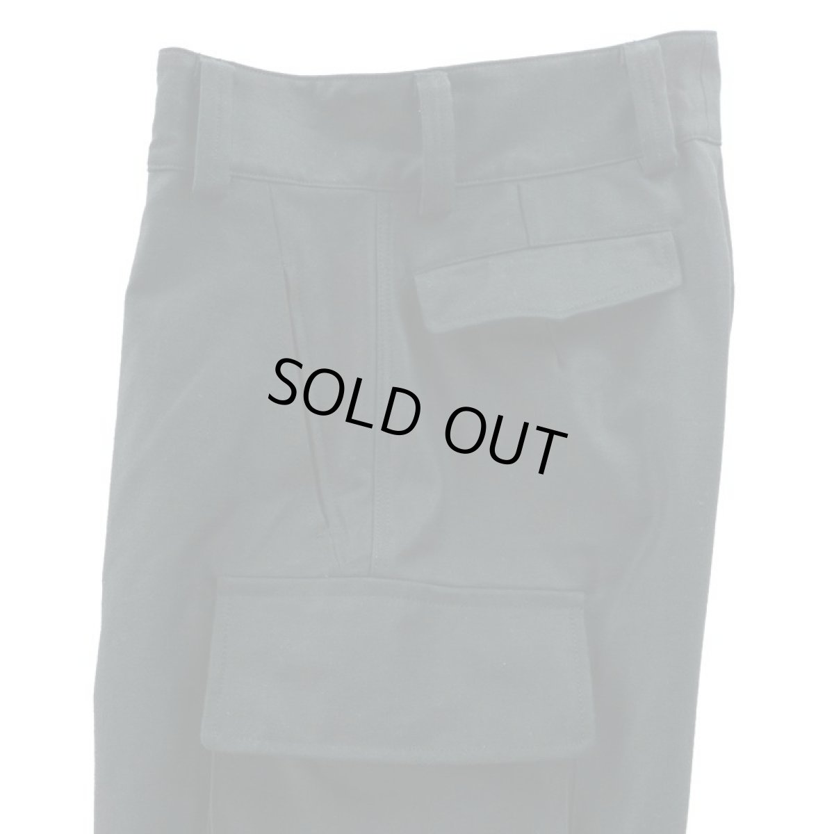 画像6: VARDE77 FRENCH ARMY M-47 TROUSERS BLACK (6)