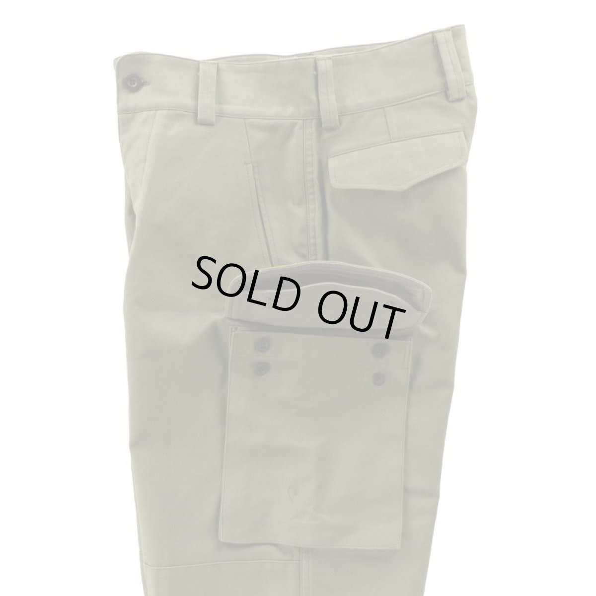 画像7: VARDE77 FRENCH ARMY M-47 TROUSERS OLIVE (7)