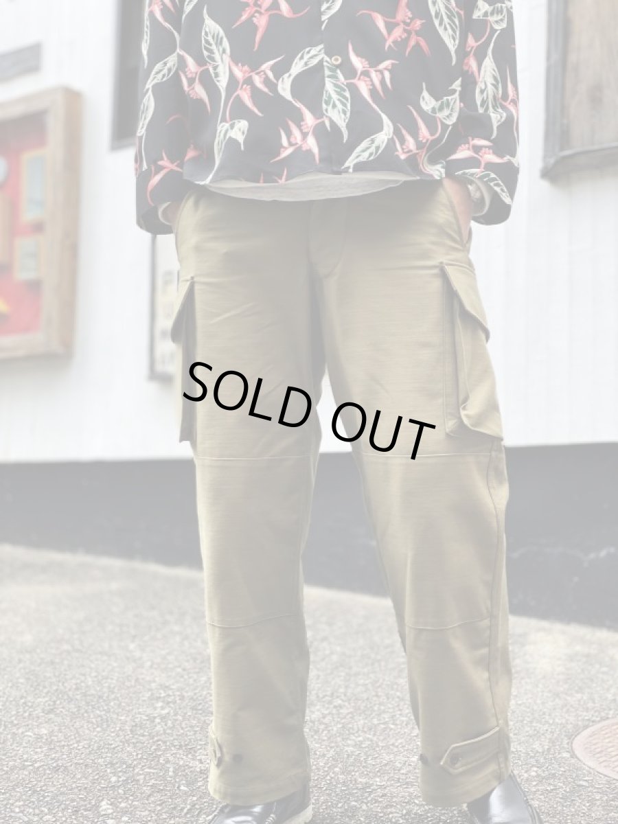 画像15: VARDE77 FRENCH ARMY M-47 TROUSERS OLIVE (15)