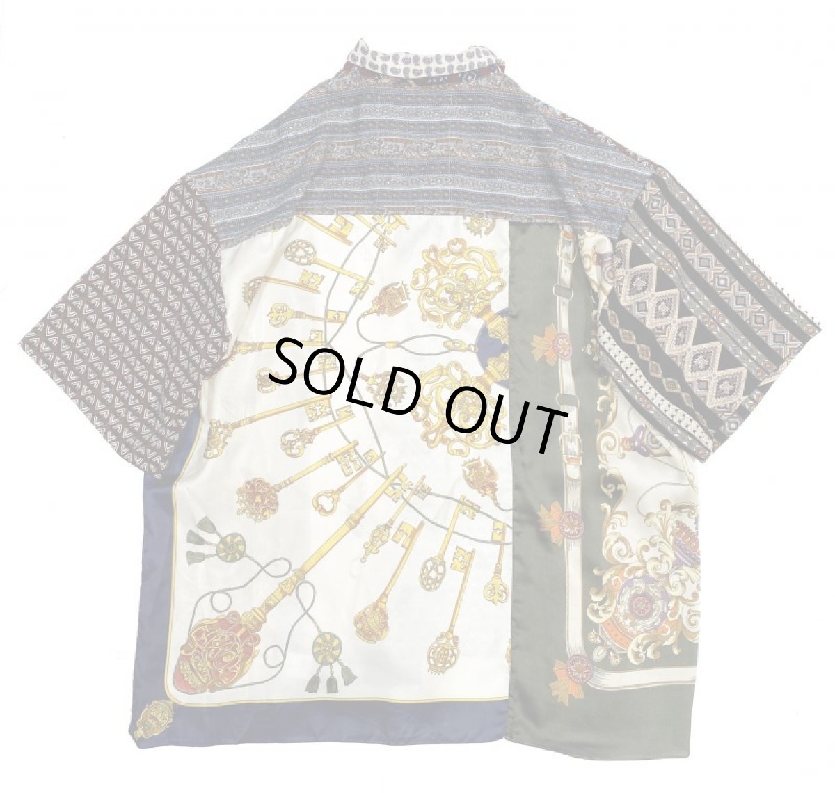 画像7: VARDE77 -MAKEOVER- VINTAGE SCARF SHORT SLEEVE SHIRTS　TYPE:B (7)