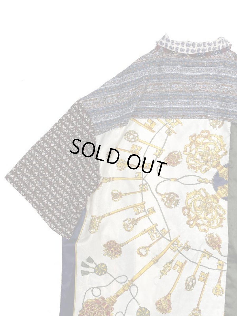 画像9: VARDE77 -MAKEOVER- VINTAGE SCARF SHORT SLEEVE SHIRTS　TYPE:B (9)