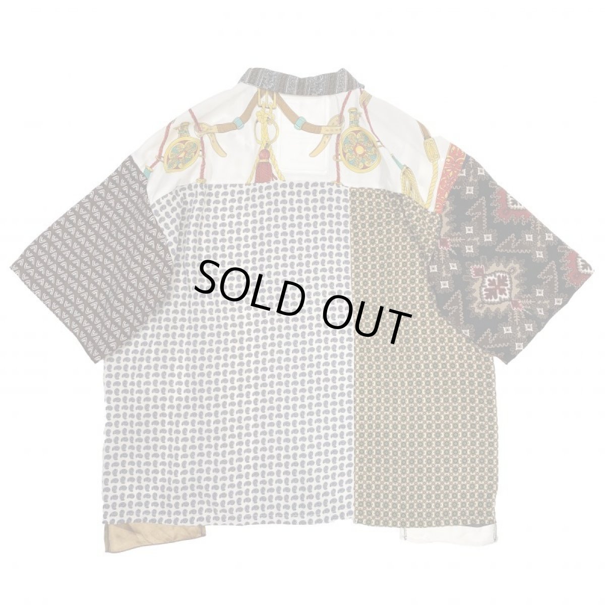 画像8: VARDE77 -MAKEOVER- VINTAGE SCARF SHORT SLEEVE SHIRTS TYPE:A (8)