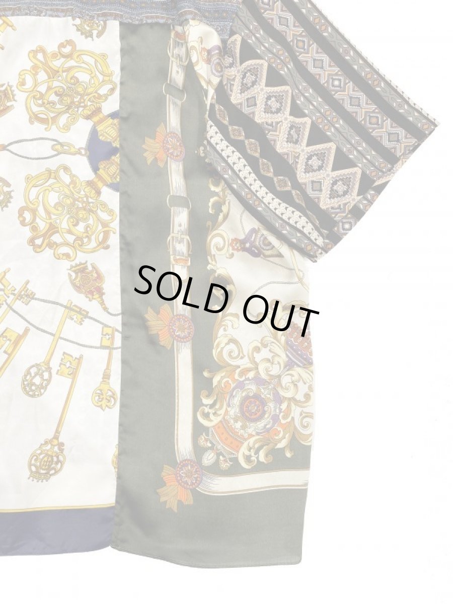 画像10: VARDE77 -MAKEOVER- VINTAGE SCARF SHORT SLEEVE SHIRTS　TYPE:B (10)