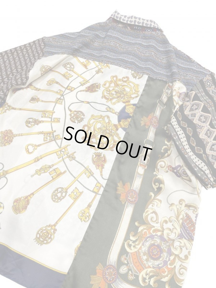 画像8: VARDE77 -MAKEOVER- VINTAGE SCARF SHORT SLEEVE SHIRTS　TYPE:B (8)