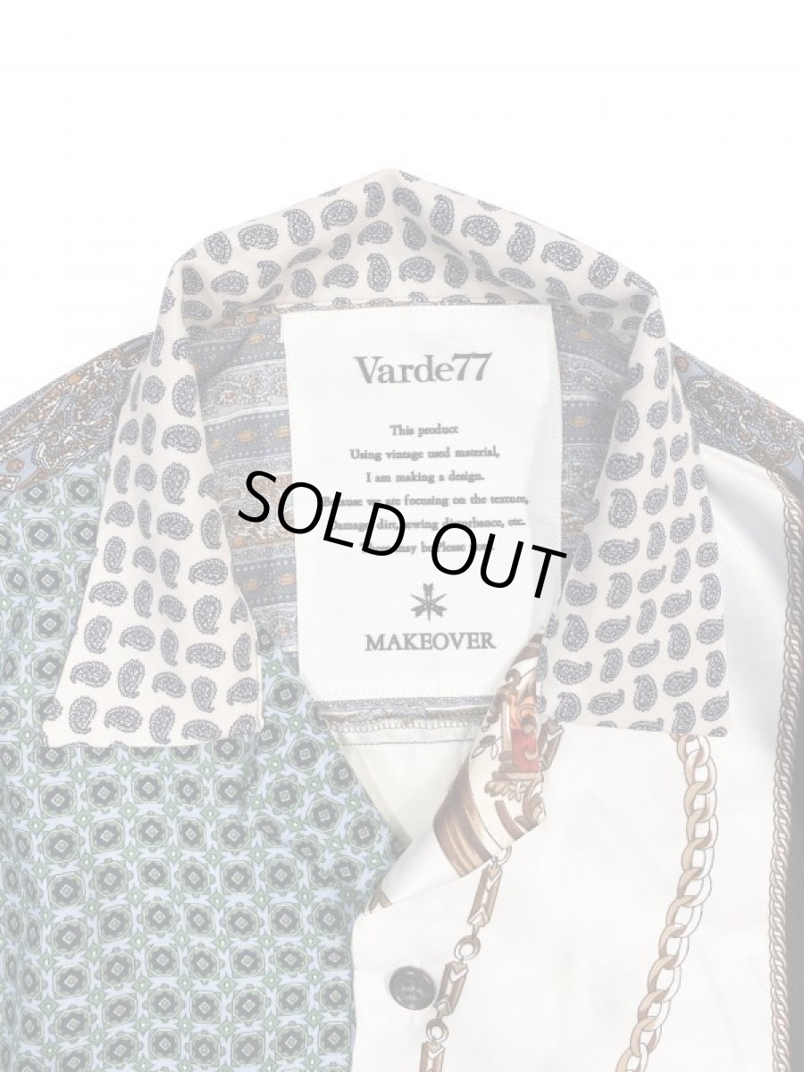 画像4: VARDE77 -MAKEOVER- VINTAGE SCARF SHORT SLEEVE SHIRTS　TYPE:B (4)