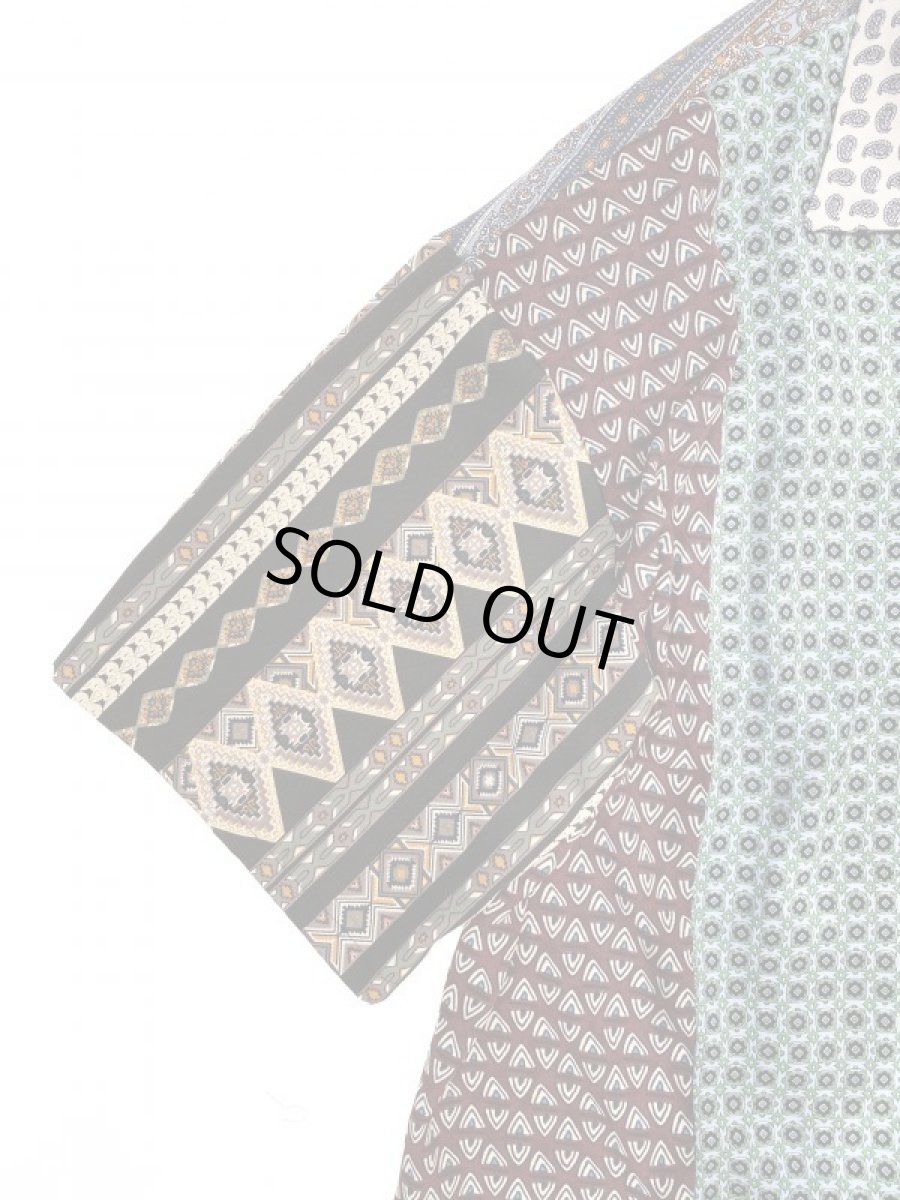 画像5: VARDE77 -MAKEOVER- VINTAGE SCARF SHORT SLEEVE SHIRTS　TYPE:B (5)